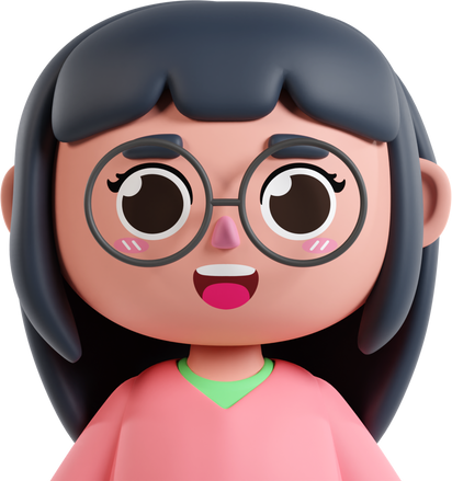 3D Cute Girl Avatar